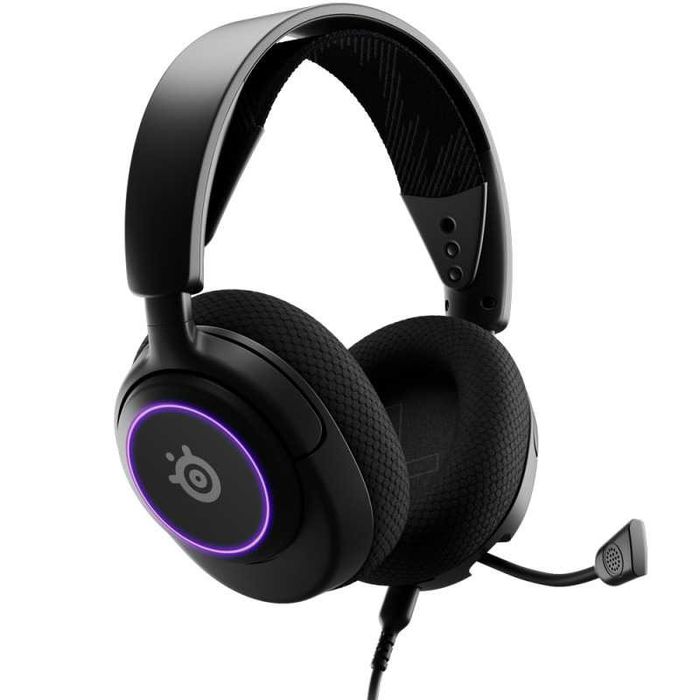 Casti gaming cu fir SteelSeries Arctis Nova 3 pentru PC, Xbox, PS4|5