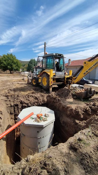 Бетонни пръстени за септични ями.