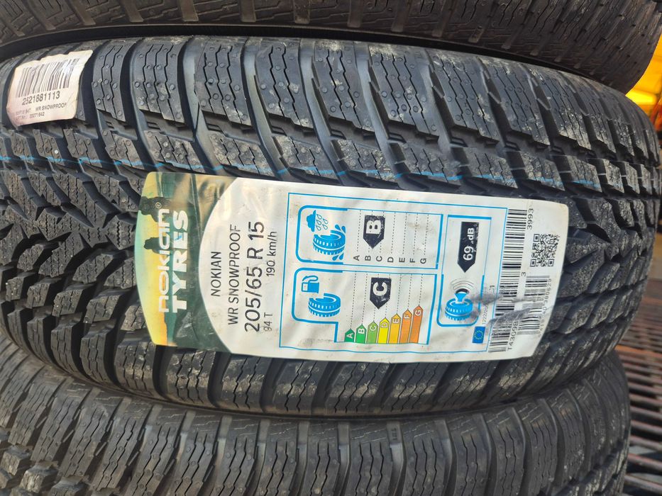 4 Anvelope M+S IARNA - 205/65/15 - NOKIAN - NOU - DOT 2019 !
