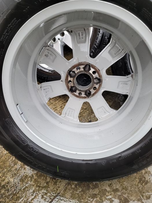 Jante 18  originale Mercedes cu cauciucuri Michelin