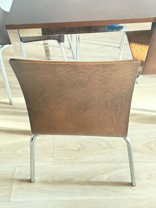 Маса за хранене с 6 стола