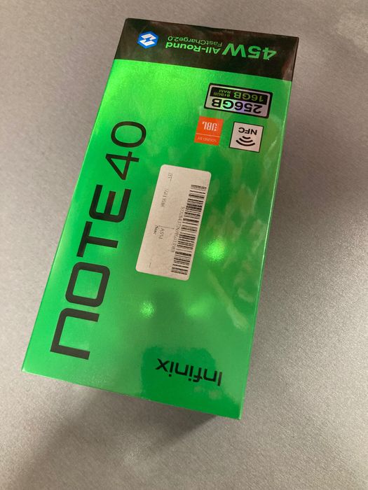 Infinix Note 40 чисто нов