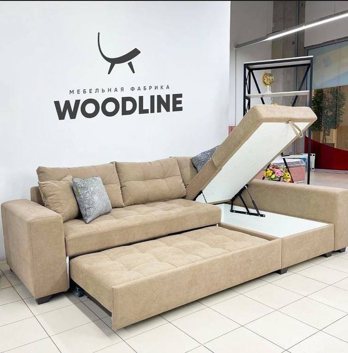 Мяхкий диван угалокный и двухспальный