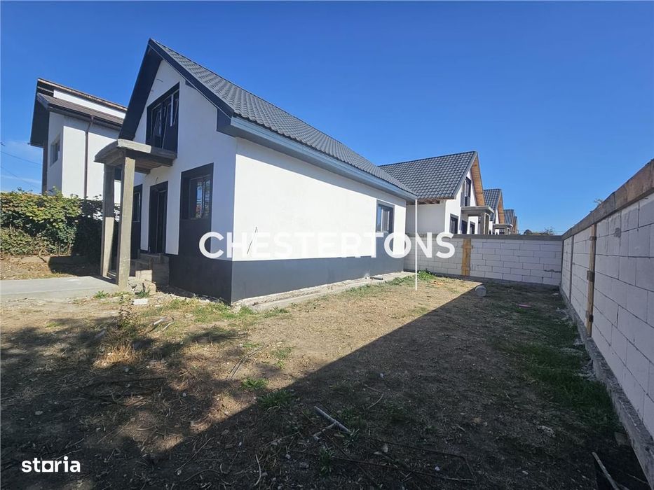 Casa P+M cu teren 270 mp - Ansamblu  nou de 5 case, zona linistita Lum