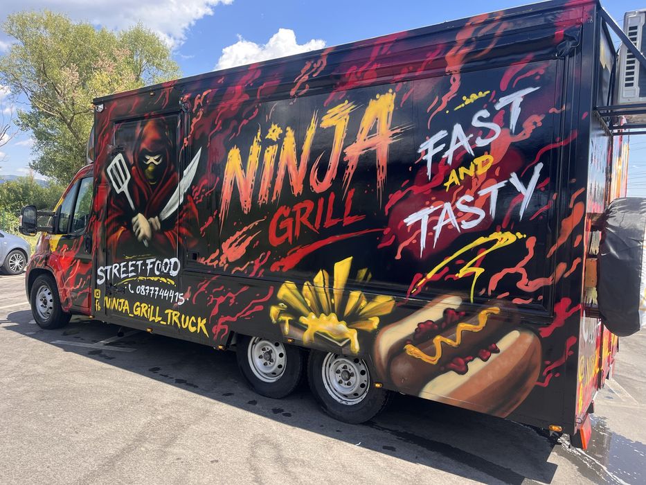 Търговски Кемпер FOOD TRUCK бързо хранене street food