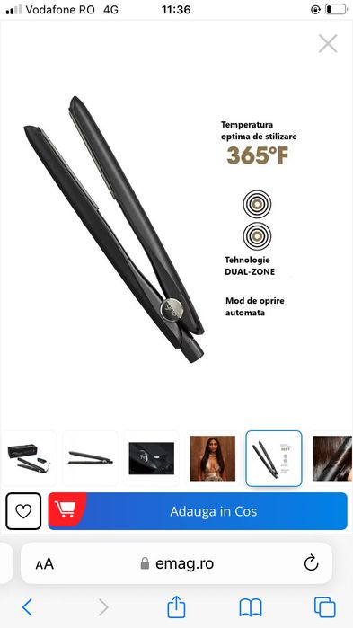 Placa de par GHD gold classic styler