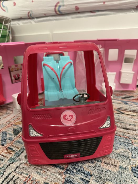 Rulota papusa Barbie