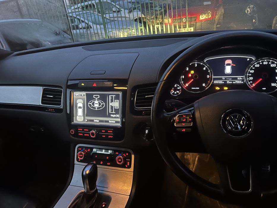 Bară spate completă Volkswagen Touareg 7P 2012