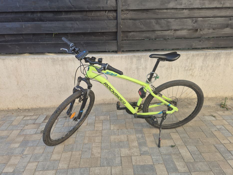 Vand bicicleta ROCKRIDER ST100 (marimea L) in stare excelenta (cauciucuri noi) - GATA DE UTILIZARE