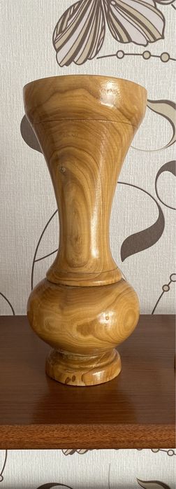 Ваза деревянная