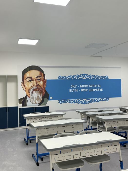 Роспись стен в школах. Муралы.