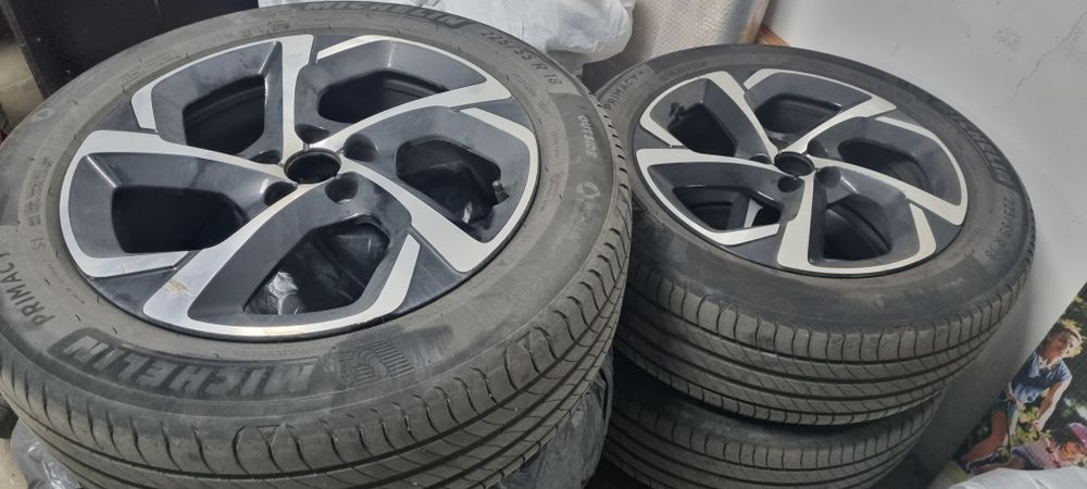 Jante originale 18 Citroen c5 Aircross si doua seturi de anvelope