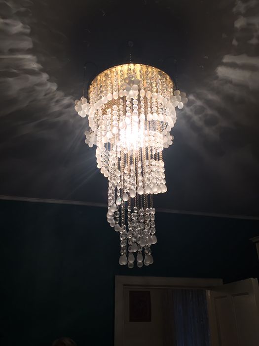 Люстра хрустальная Чехия