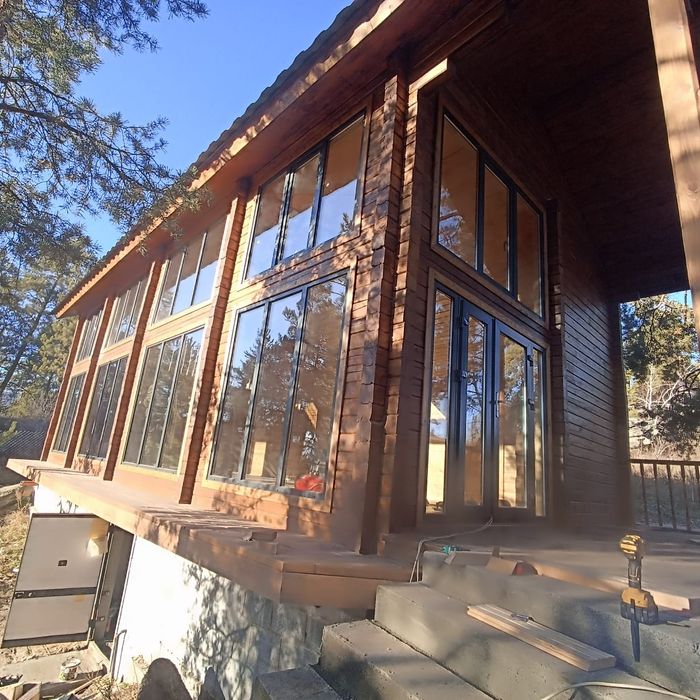 Сруб из профилированного бруса