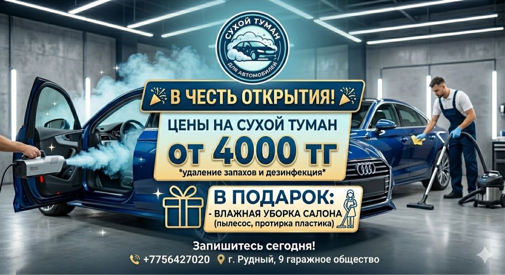 Сухой туман в машину