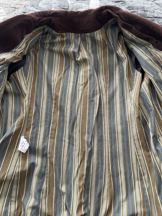 Sacou maro din raiat