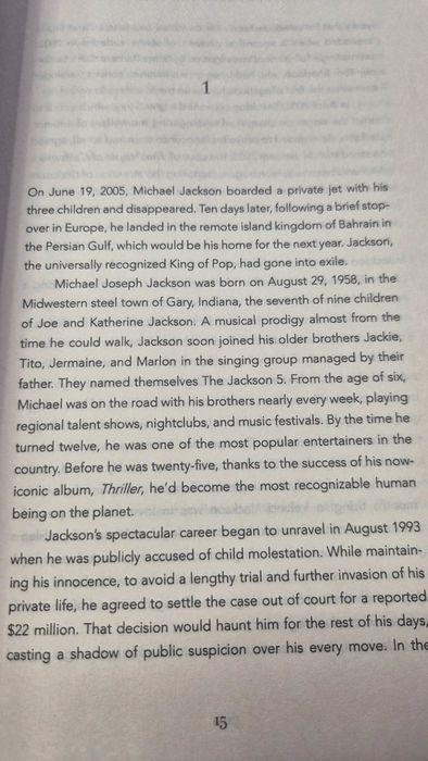 Книга за Michael Jackson