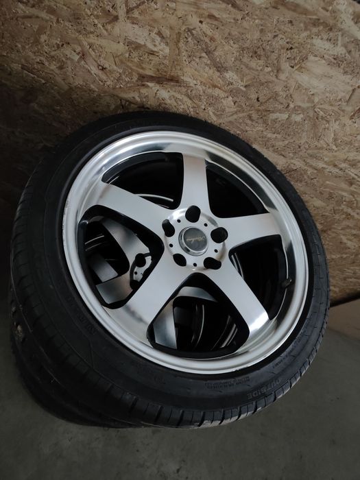 Р18 5/114 225/45/18 обмен на 17е
