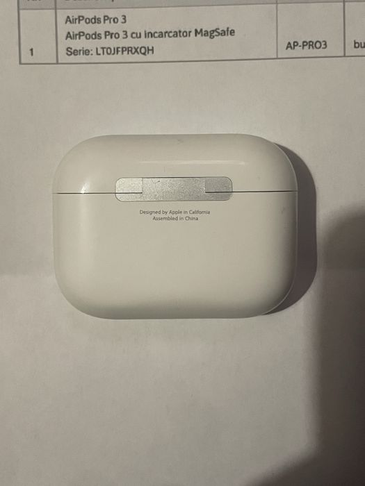 Apple AirPods Pro 3 cu factură