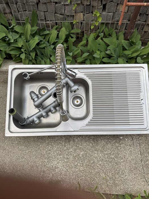 Chiuveta bucatarie din inox franke.