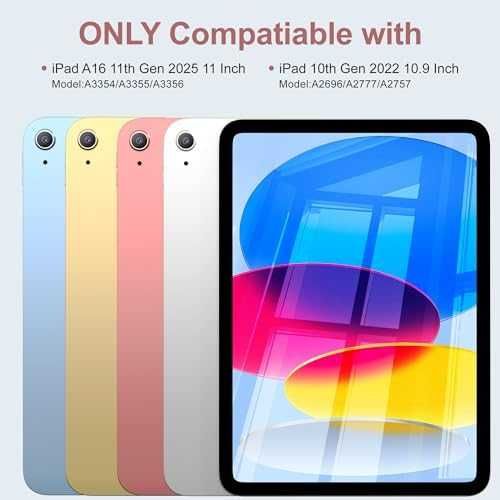 Нов TPU Калъф с Безжична Клавиатура за iPad 10th Gen таблет Айпад кейс