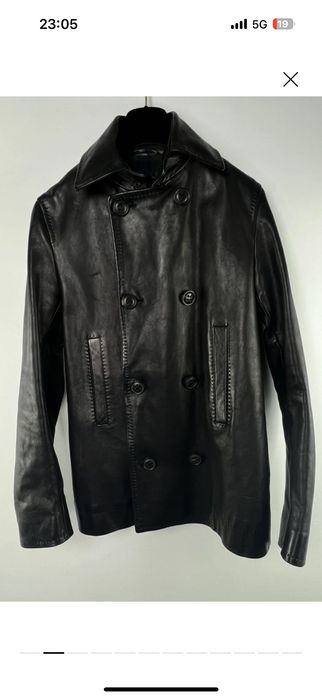 Palton piele Dsquared2 48