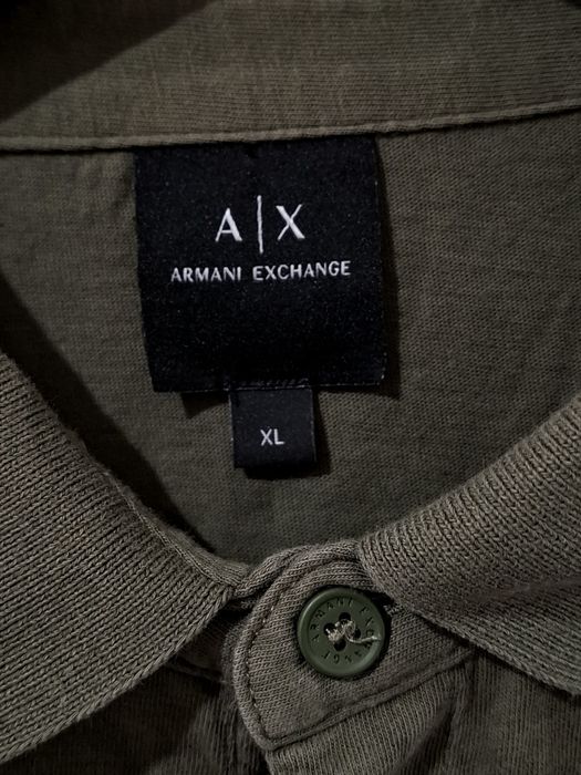 Tricou Polo Armani Exchange pentru bărbați, mărime XL, bumbac