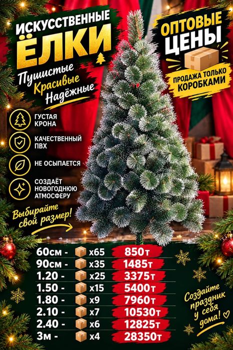 Новогодние елки по оптовым ценам!