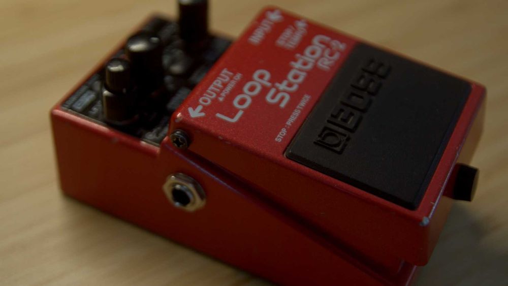 Pedala looper Boss RC-2