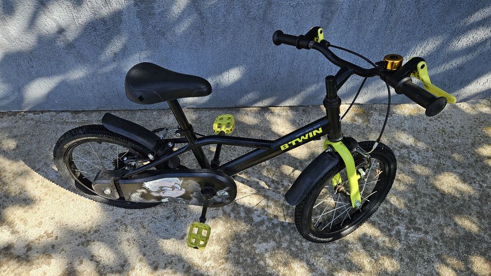 Bicicleta BTWIN 16 inch pentru copii de 4-6 ani