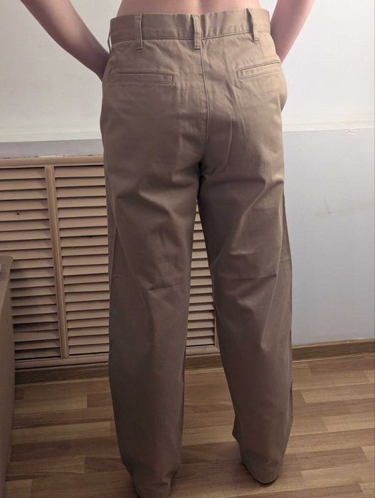 Хлопковые джинсы Uniqlo