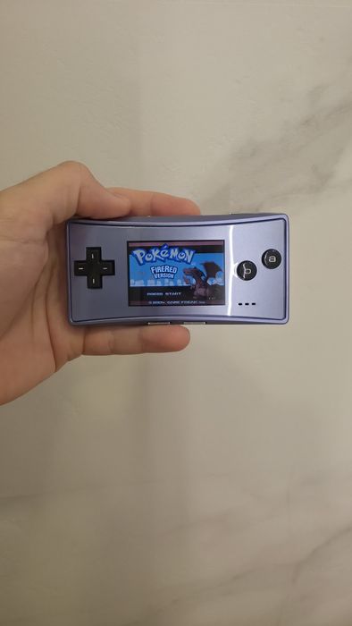 Gameboy Advance Micro, cu joc Pokemon FireRed