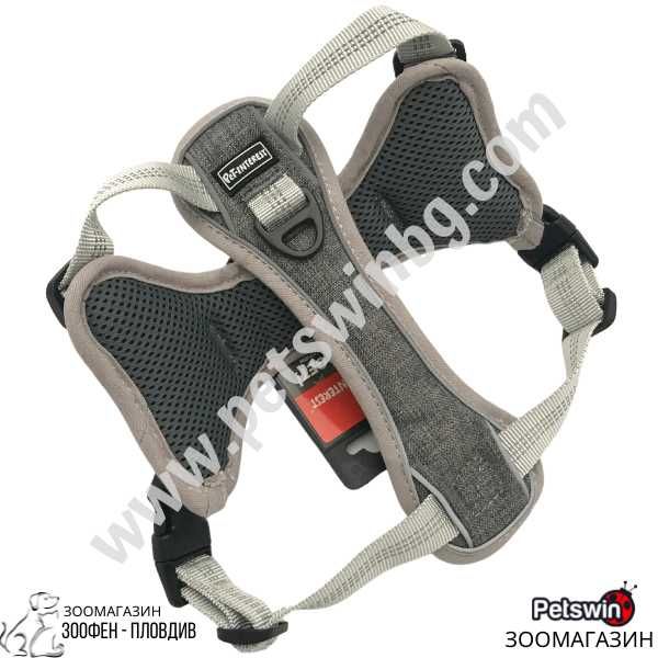 Нагръдник за Куче - S, M, L, XL, XXL - 5 размера - Сив - Pet-Interest