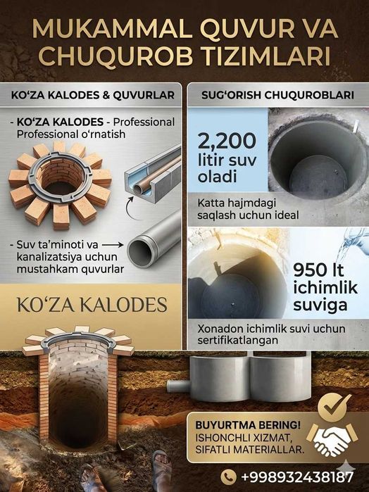 Калодес қазиш хизмати