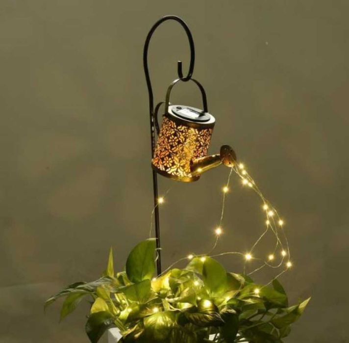 Декоративна соларна лампа със светлинни