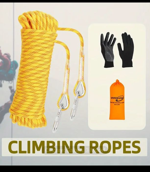 Fraghie alpinism de 8mm, 20m lungime