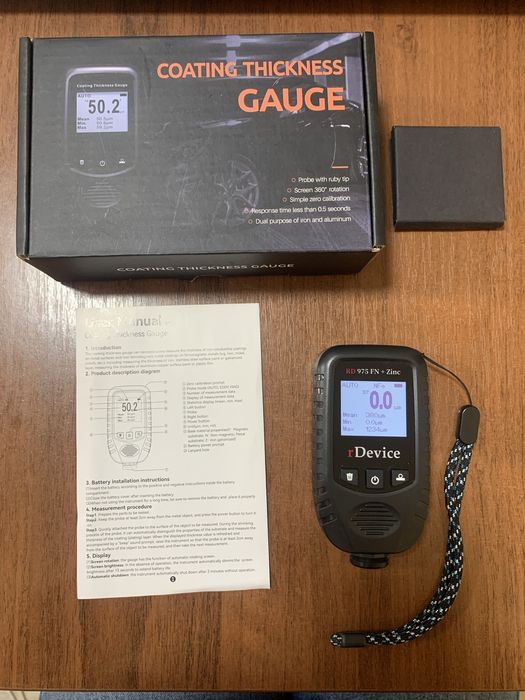 Толщиномер rDevice RD 975+Zinc