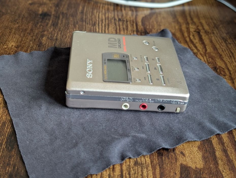 Sony MZ-R55 MiniDisc Walkman - Model de Colecţie - Testat - funcțional