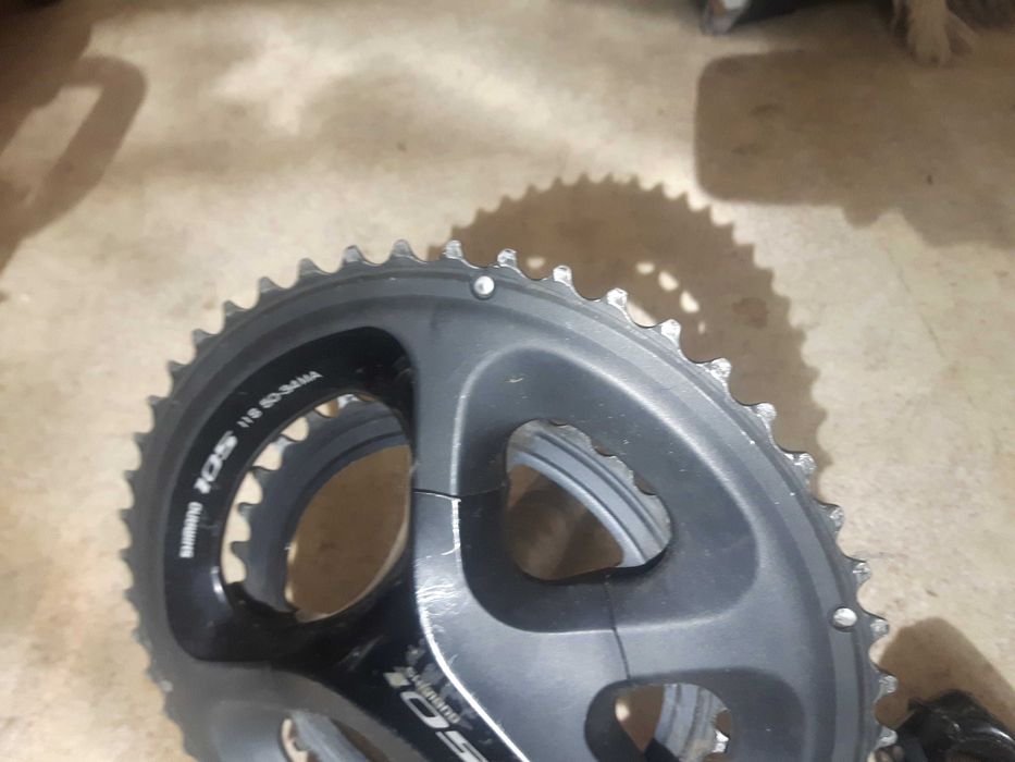 Курбели - FC-5800 / 170mm  Сменено от работещо колело  Курбел Shimano FC-5800 / 170mm