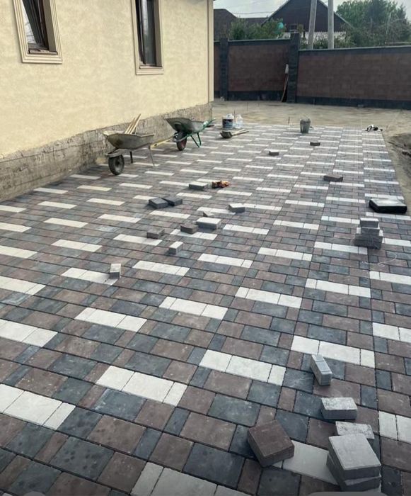 Брусчатка вибропрессованная