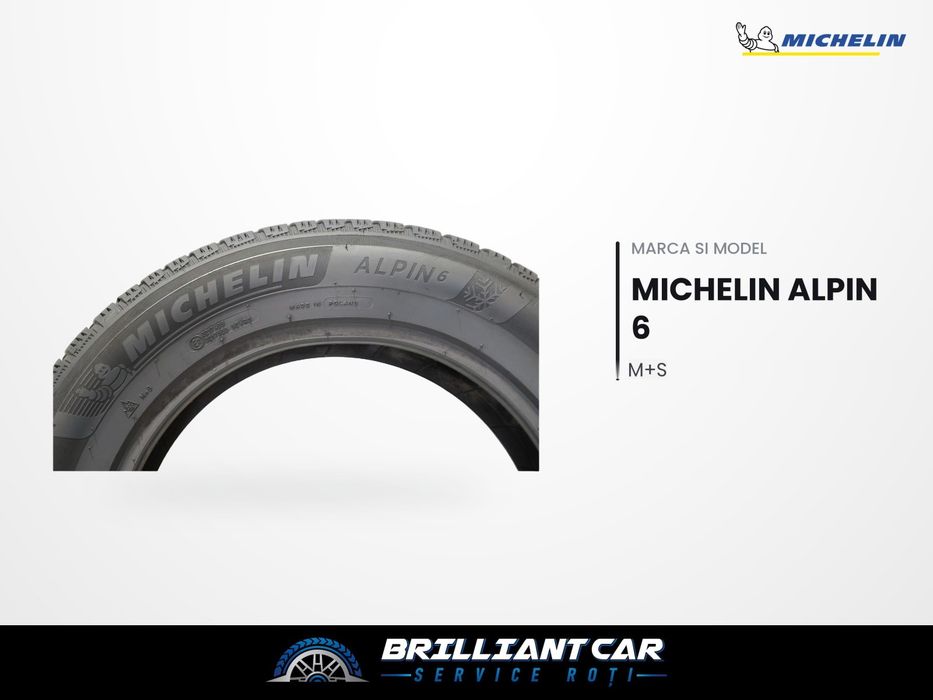 Anvelope iarna 205 60 16 Michelin Alpin 6