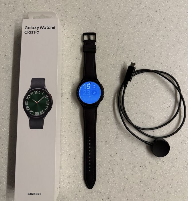 Samsung Galaxy Watch 6 Classic 47 mm.