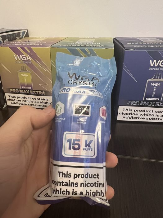 VapeWGA Crystal 15.000 Puffs