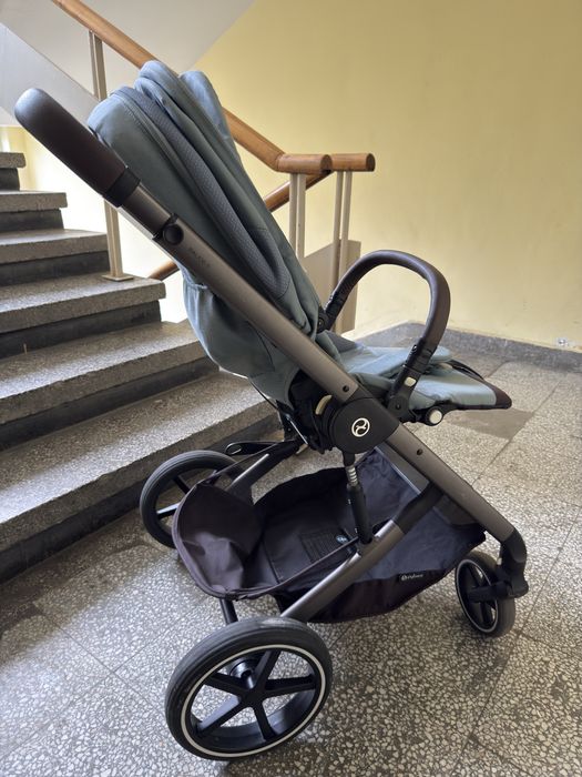 Количка Cybex Balios S + зимно чувалче Cybex Gold - син цвят