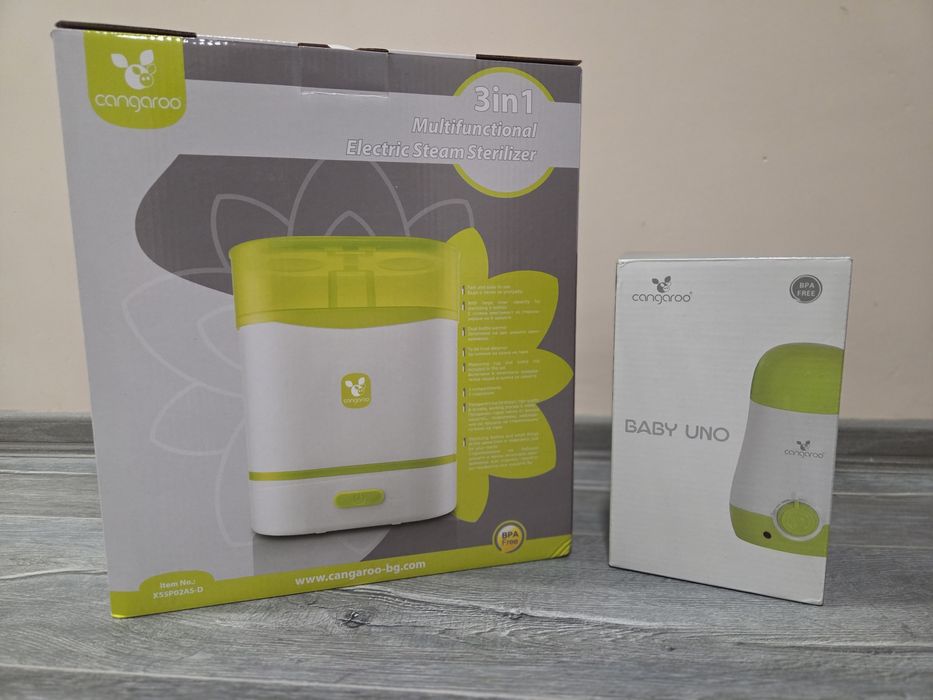 Стерилизатор и готвене на пара в едно ПОДАРЪК НАГРЕВАТЕЛ ЗА ШИШЕ