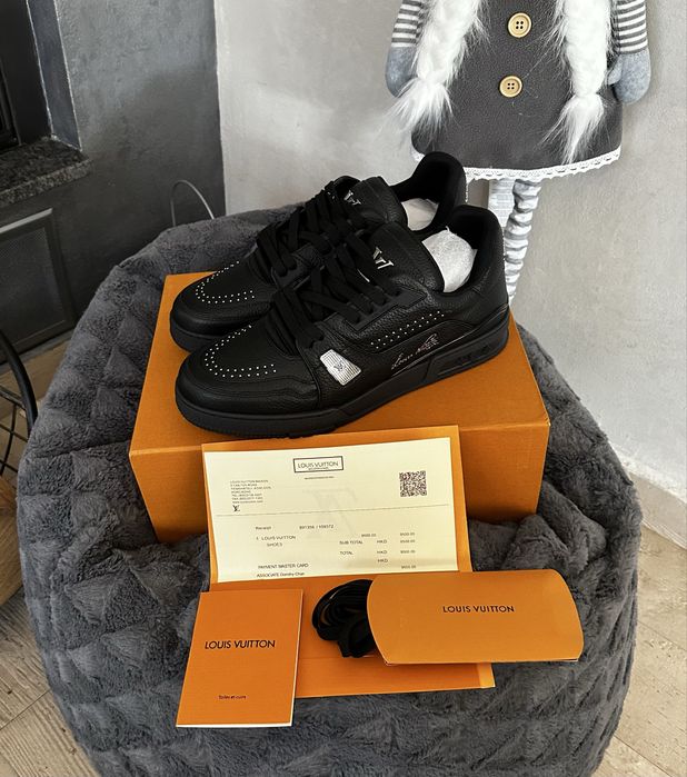 Louis Vuitton LV Trainers #54 Signature Black