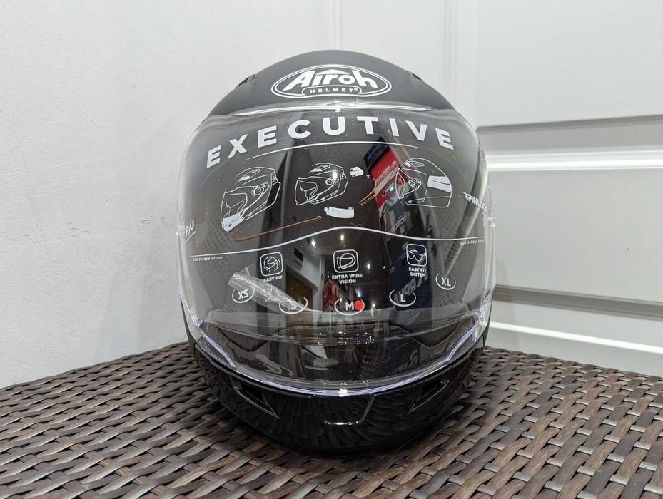 Casca moto Airoh Executive, marime M - open/full face