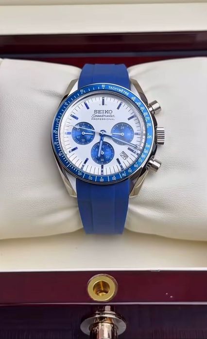 Seiko Mod Speedmaster “Omega” и Daytona Rose Gold