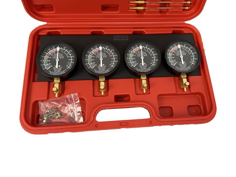 Sincronizator carburatoare tester vid presiune gebo tools