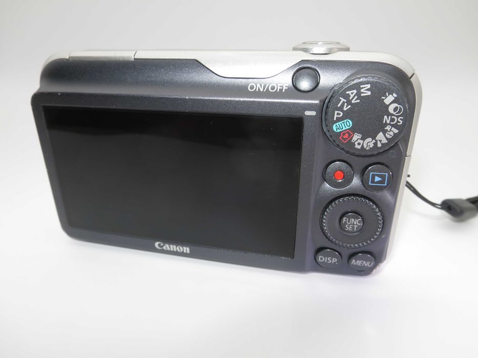Canon PowerShot SX220 HS ултра компактен цифров фотоапарат с 14x Оптичен Зум, дигитална камера с Full HD в чудесно състояние, работи отлично